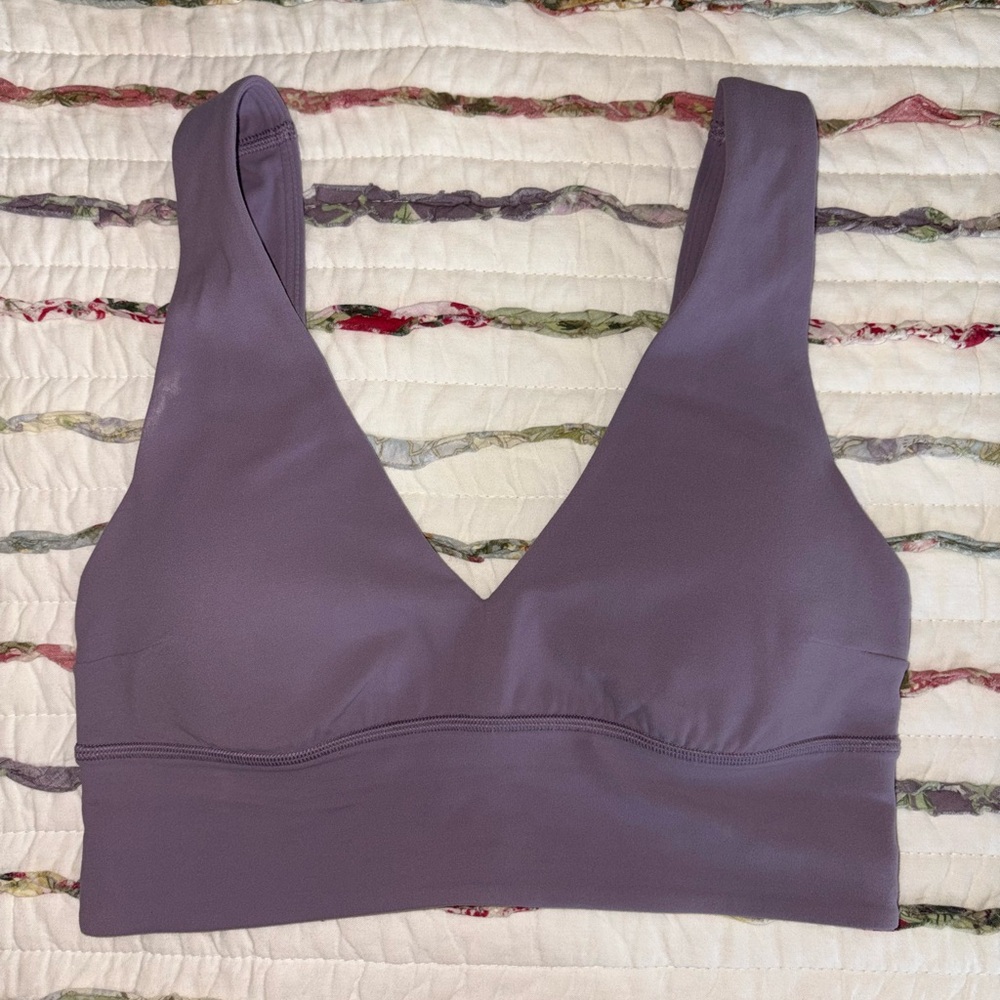Lululemon Athletica Align Purple Sports Bra